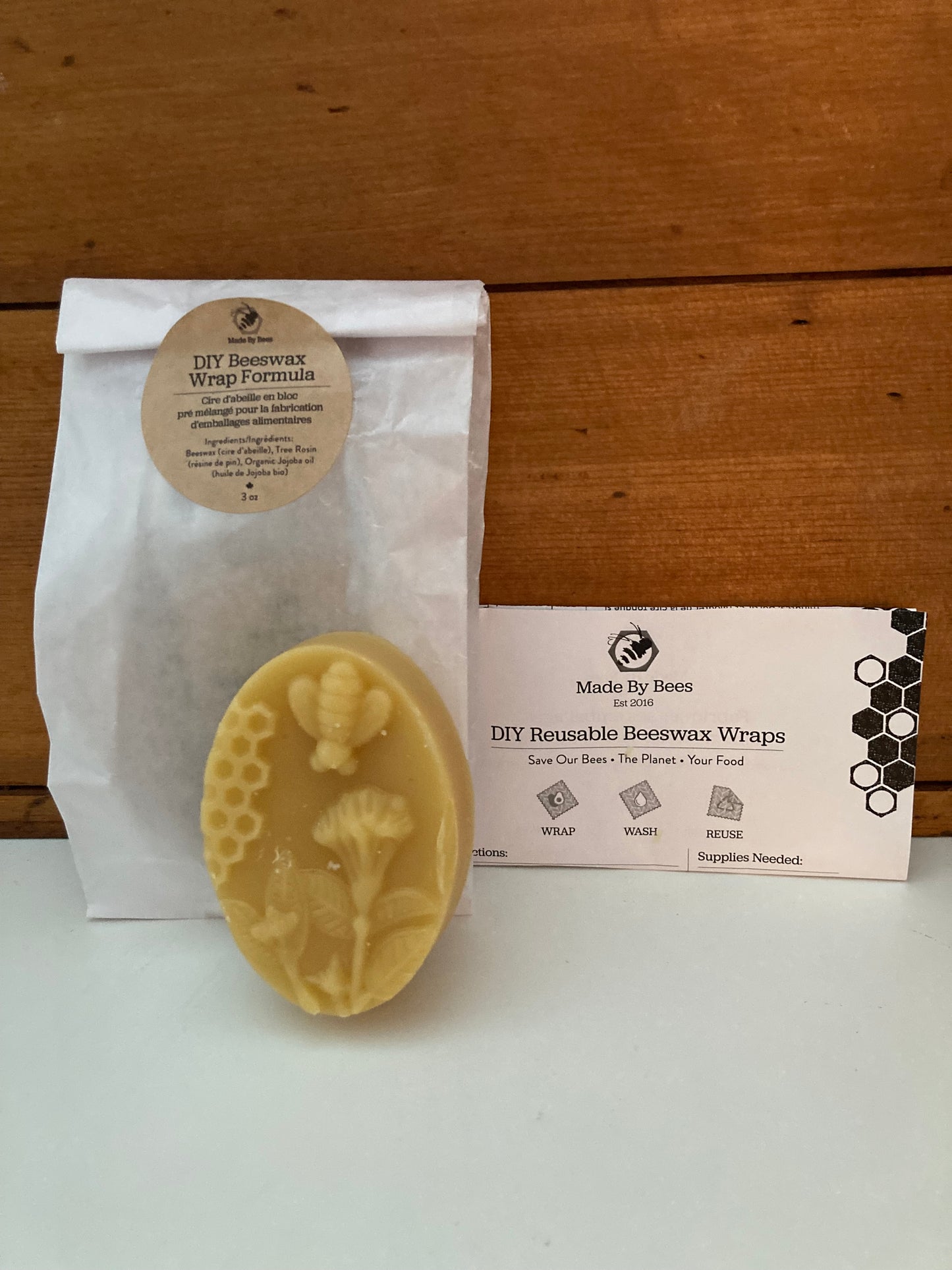 Crafting Kits - BEESWAX WRAPS, « Make-your-own! »