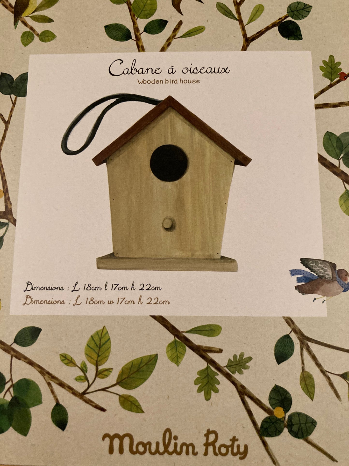Wooden BIRD HOUSE