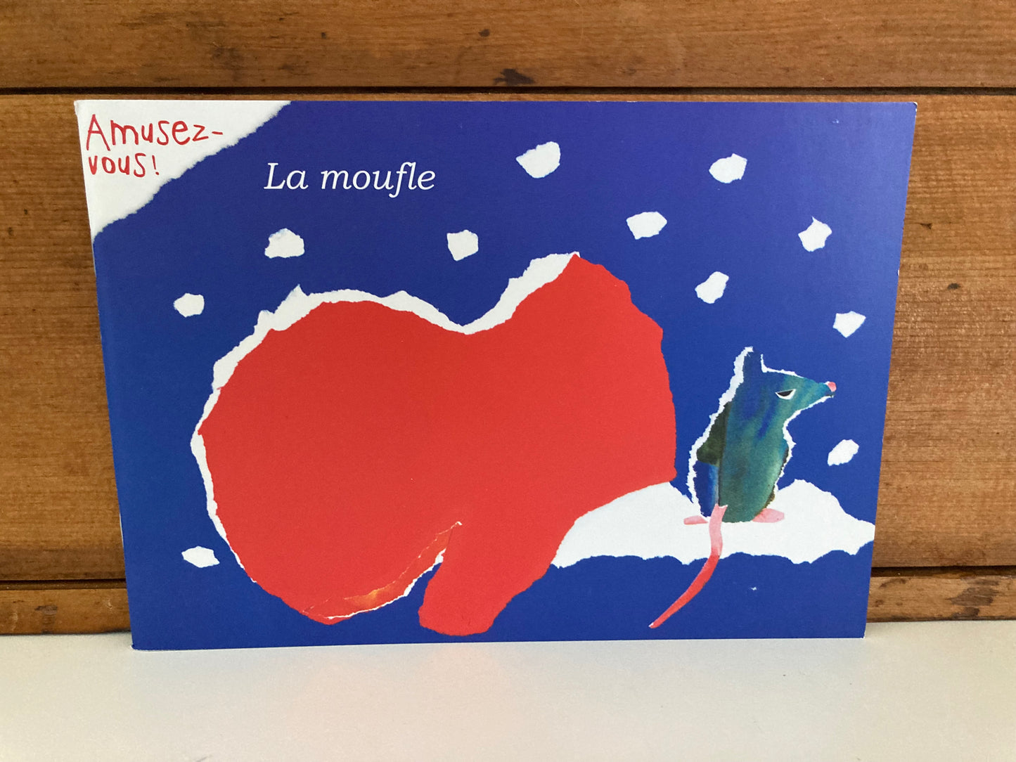 Educational Book, in French - LA MOUFLE (The Mitten)