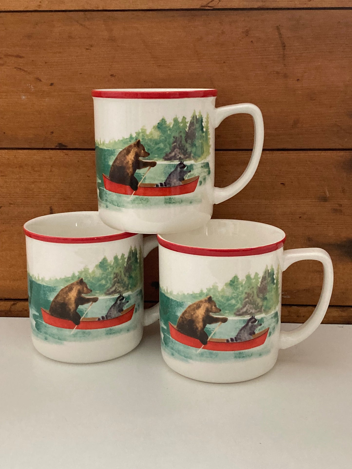 EcoHome - Ceramic MUG...Canoeing Wildlife Adventure!