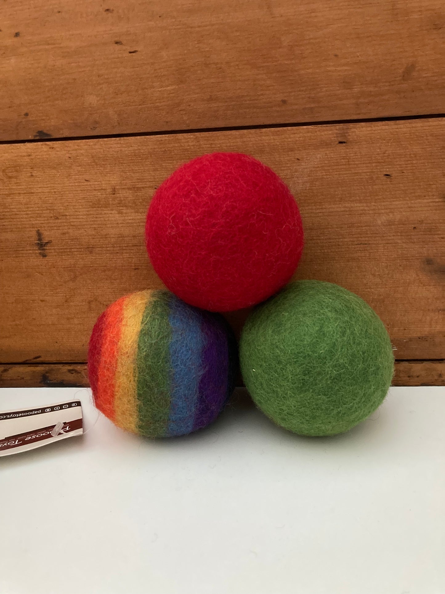 Ensemble d'activités - BALLES DE JONGGLE EN LAINE, lot de 3 !