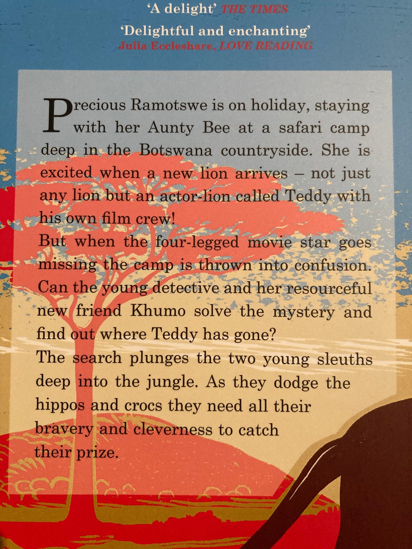 Chapter Book for Young Readers - PRECIOUS RAMOTSWE BOOKS by Alexander McCall Smith.