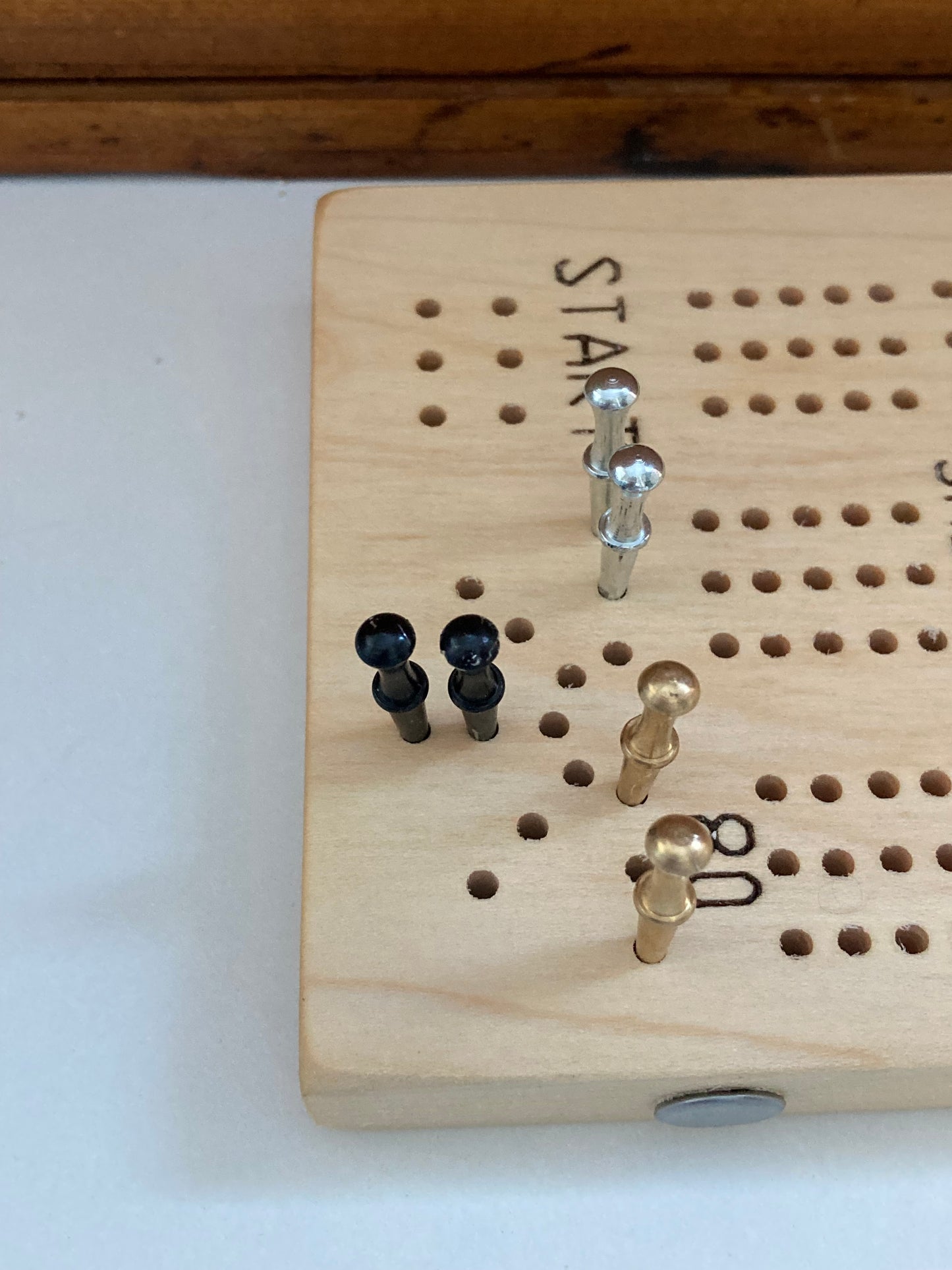 Wooden Family Game Set - CRIBBAGE, Board & Deck of Cards - 2 choices!
