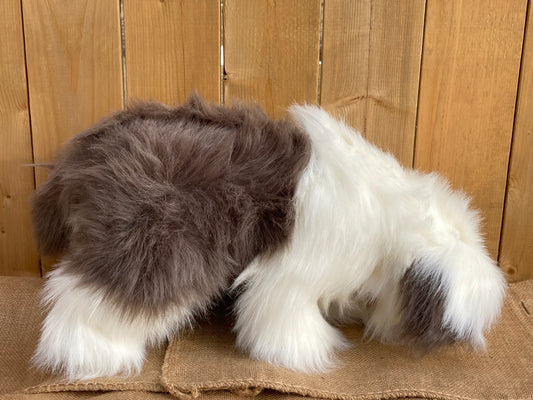 Soft Puppet Pet - OLD ENGLISH SHEEPDOG Hand Puppet (Large)