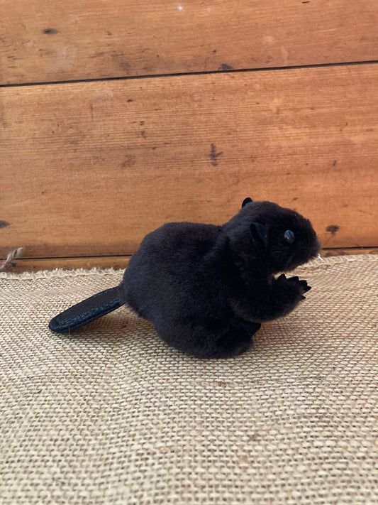 Marionnette à doigt peluche - CASTOR