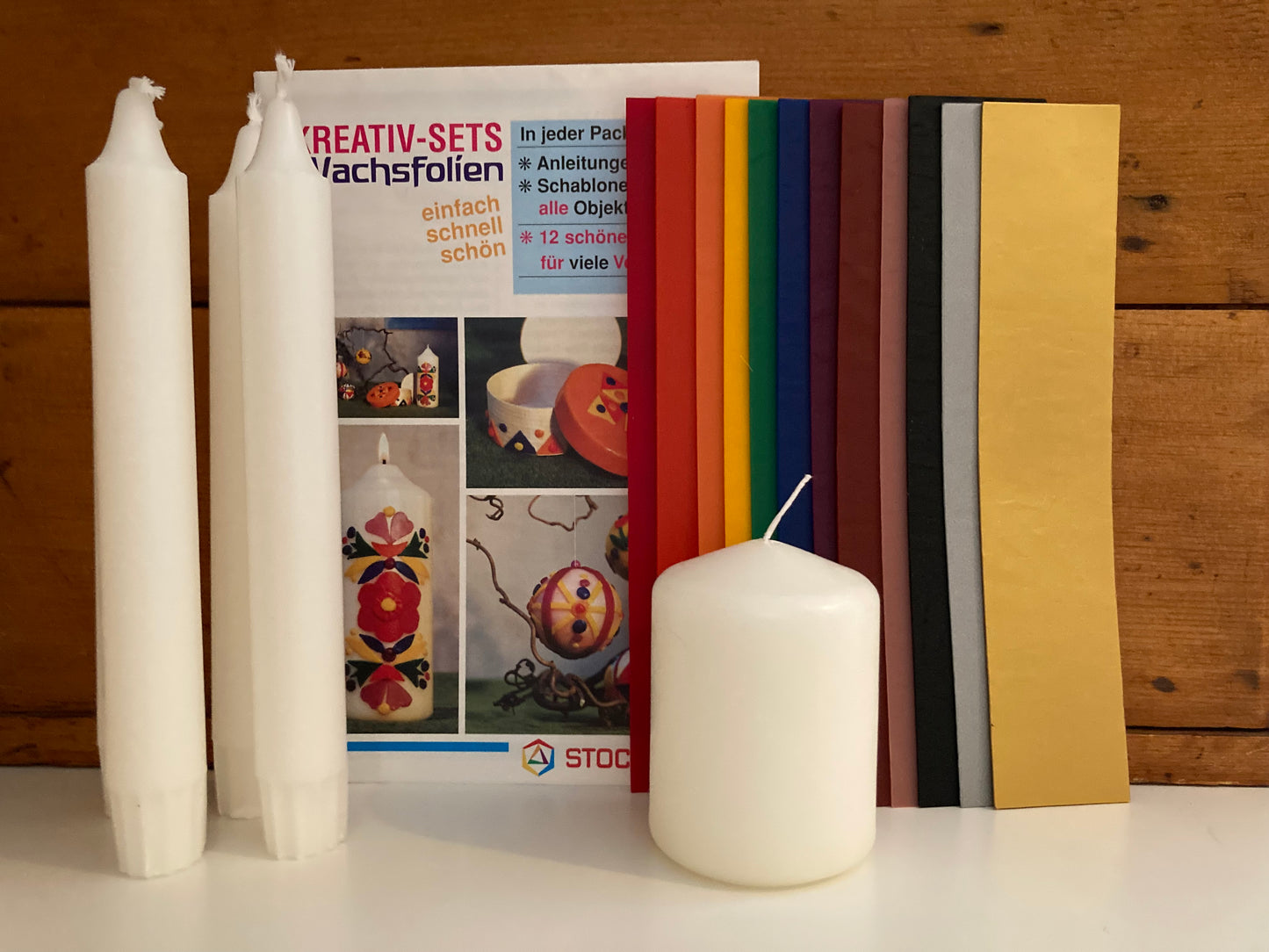 Beeswax Craft Set, Art - CANDLE DECORATING KIT