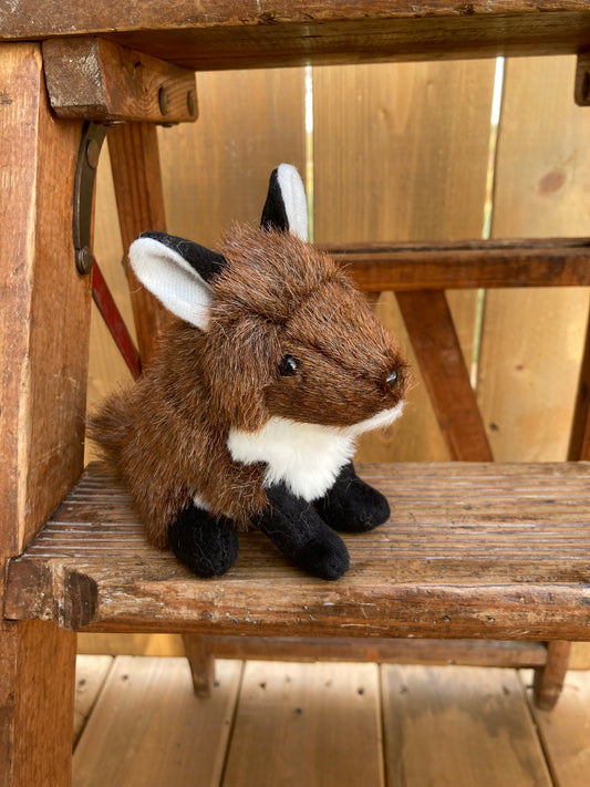 Soft Toy Finger Puppet - RED FOX