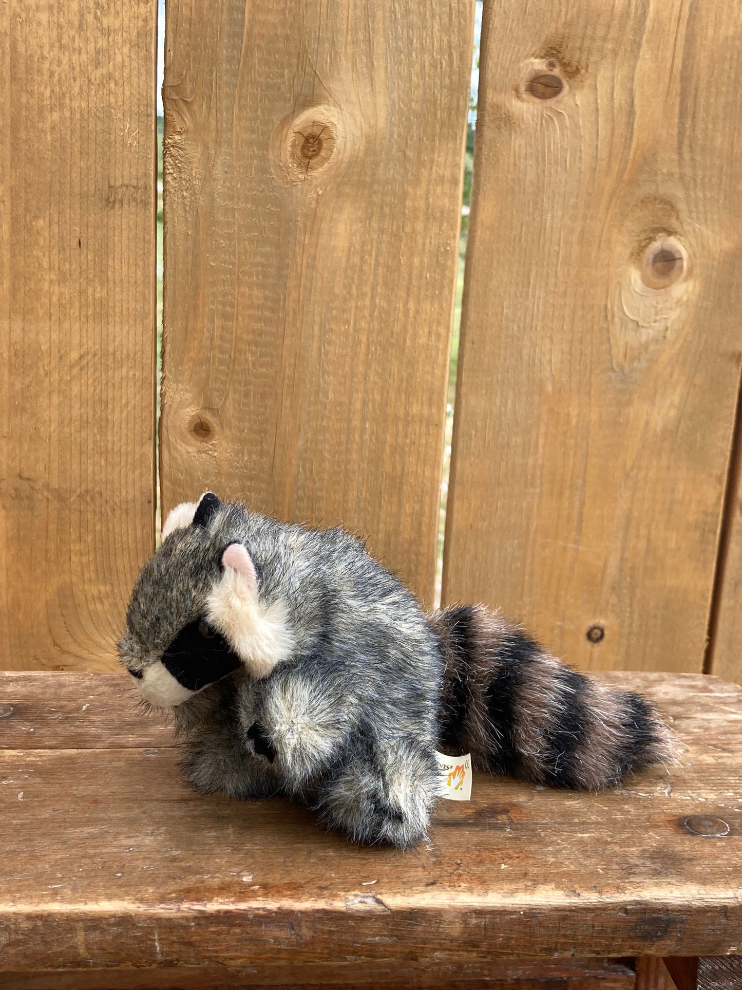 Soft Toy Finger Puppet - RACOON
