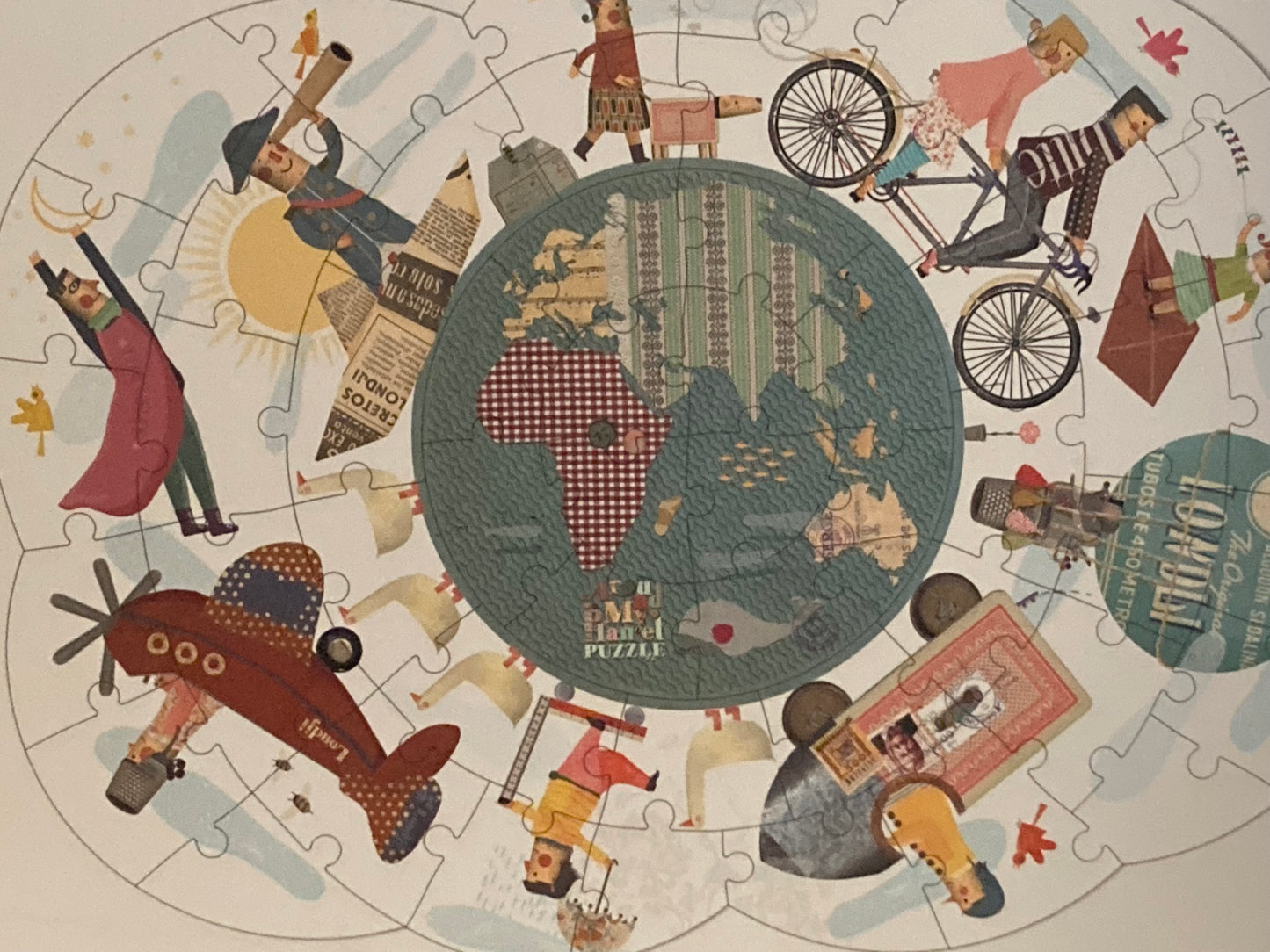 Puzzle - AUTOUR DE MA PLANÈTE !