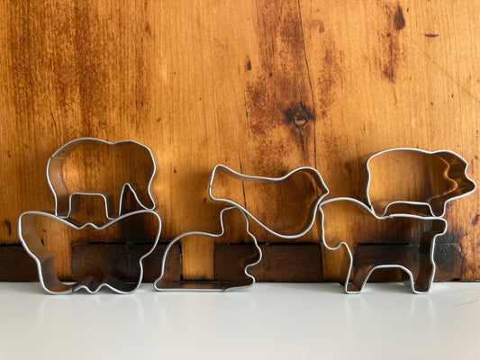 Kitchen Utensil - COOKIE CUTTERS ANIMAL SHAPES