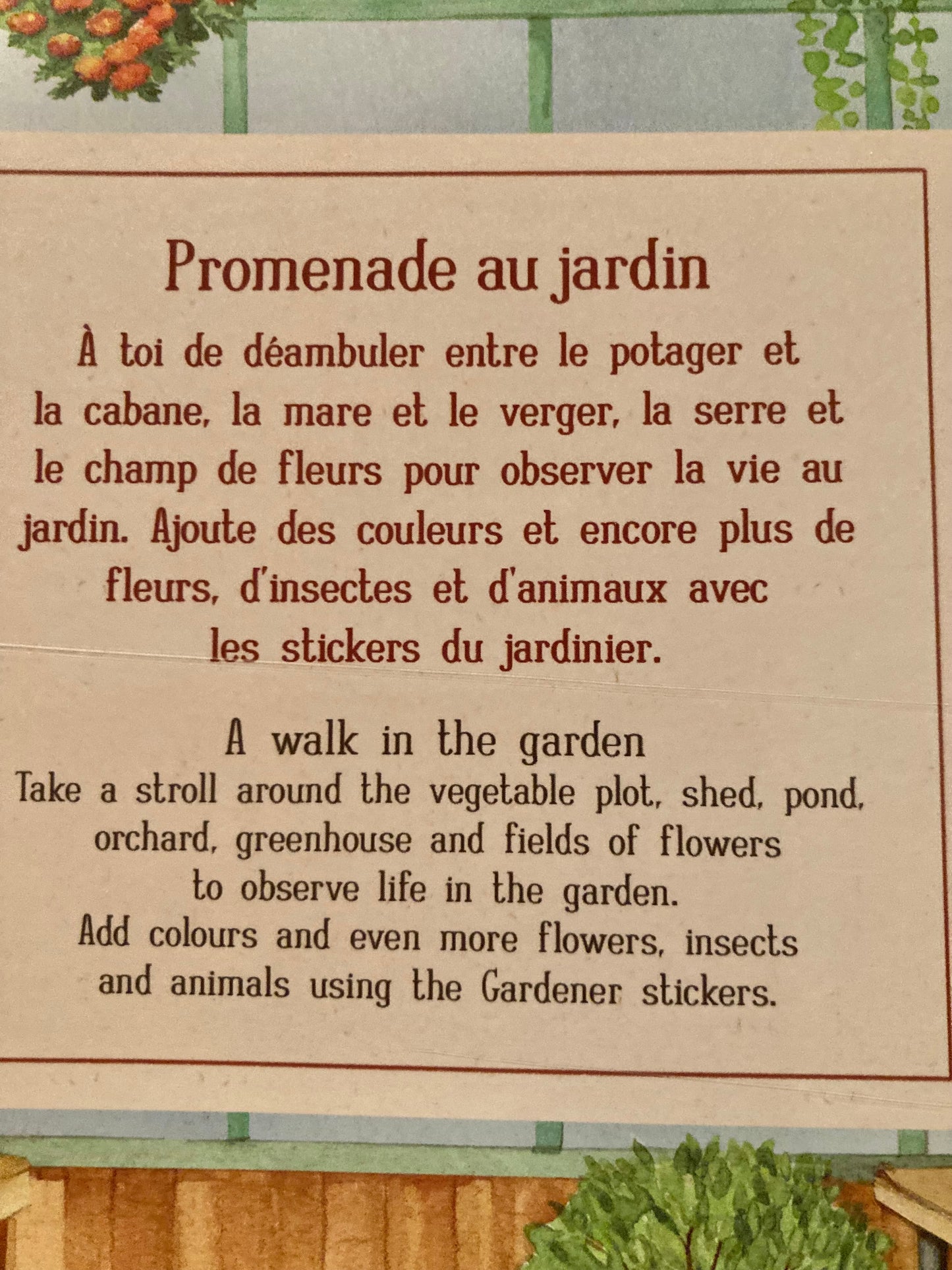 Art Activity Set - "TO THE GARDEN" Colouring Book & More!