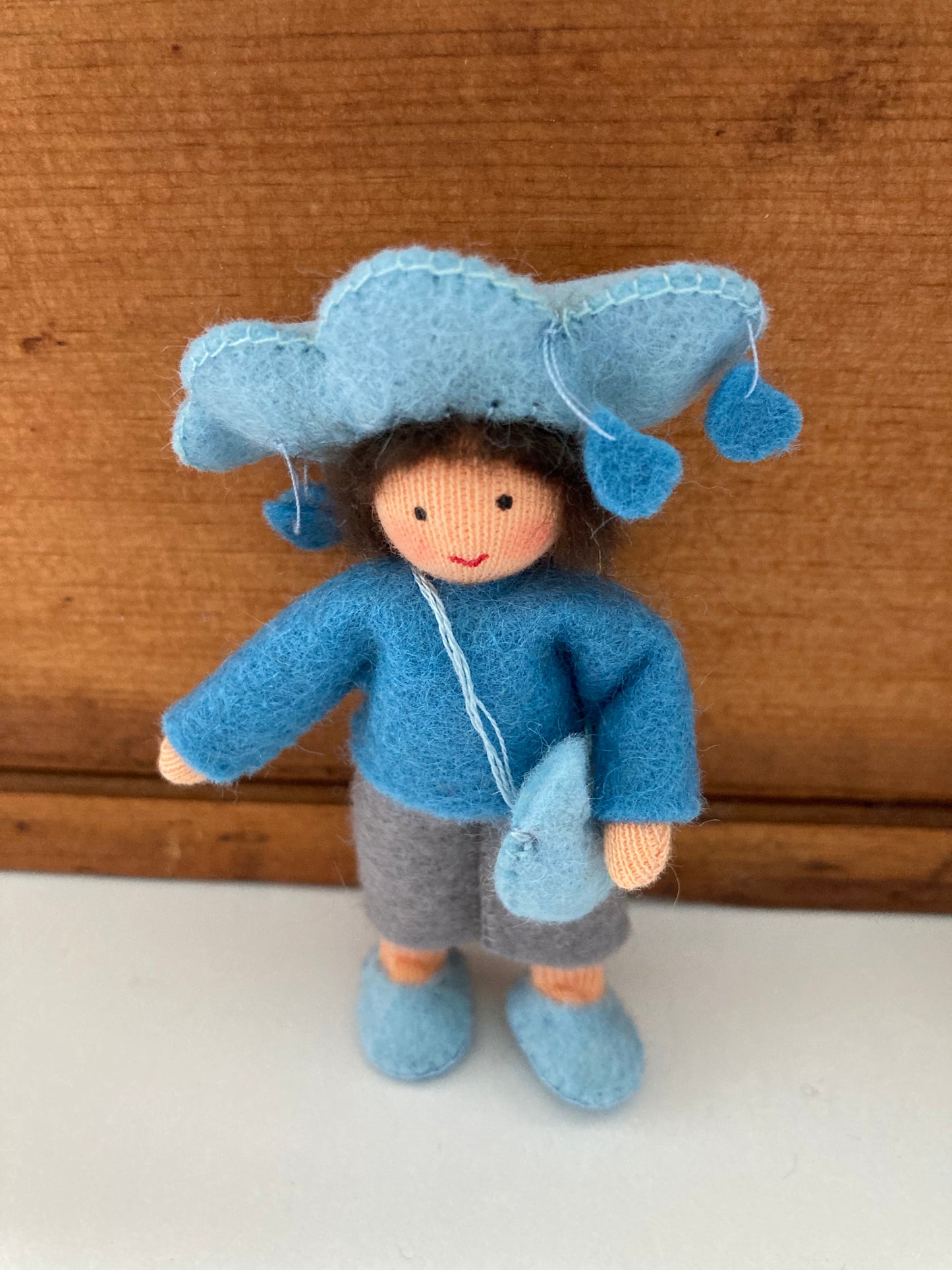 Dollhouse Waldorf Little Doll - RAIN!