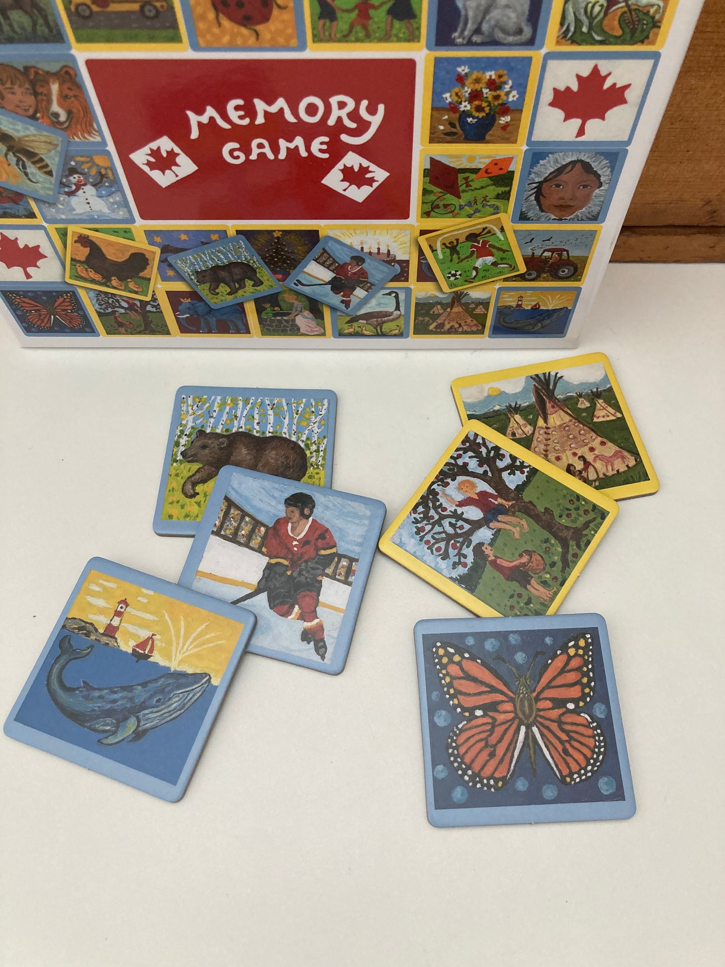 Family Memory Game - ALL ACROSS CANADA! (80 pieces)