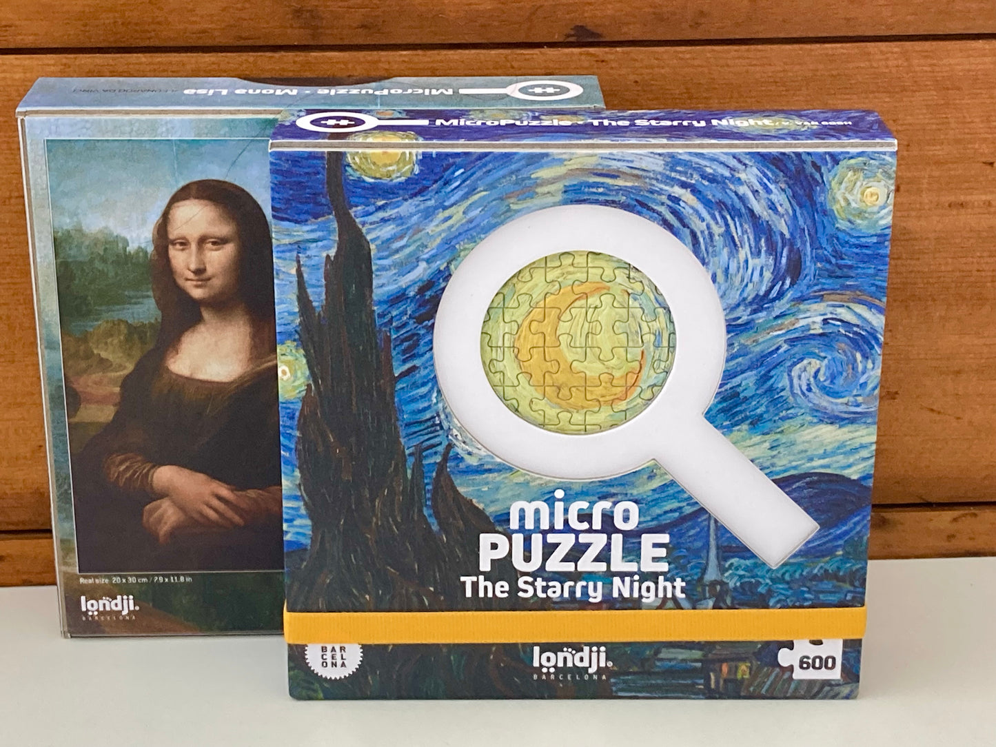 Puzzle - Da Vinci's MONA LISA (Micro puzzle) 600 pieces!