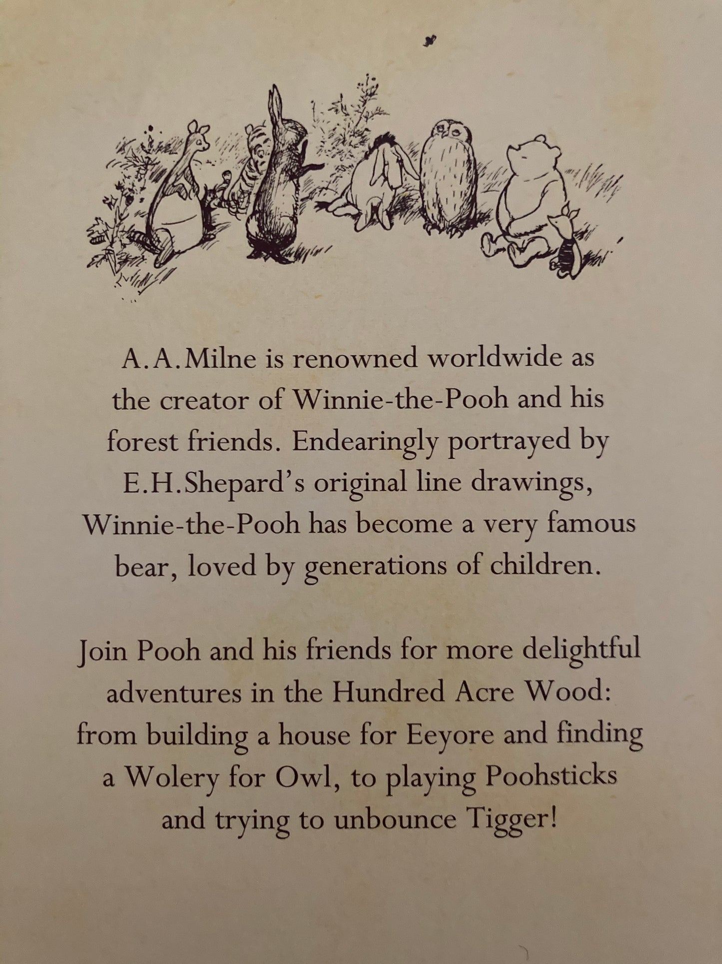 Chapter Book for Young Readers - WINNIE the POOH COLLECTION, All 4 Books by AA MILNE