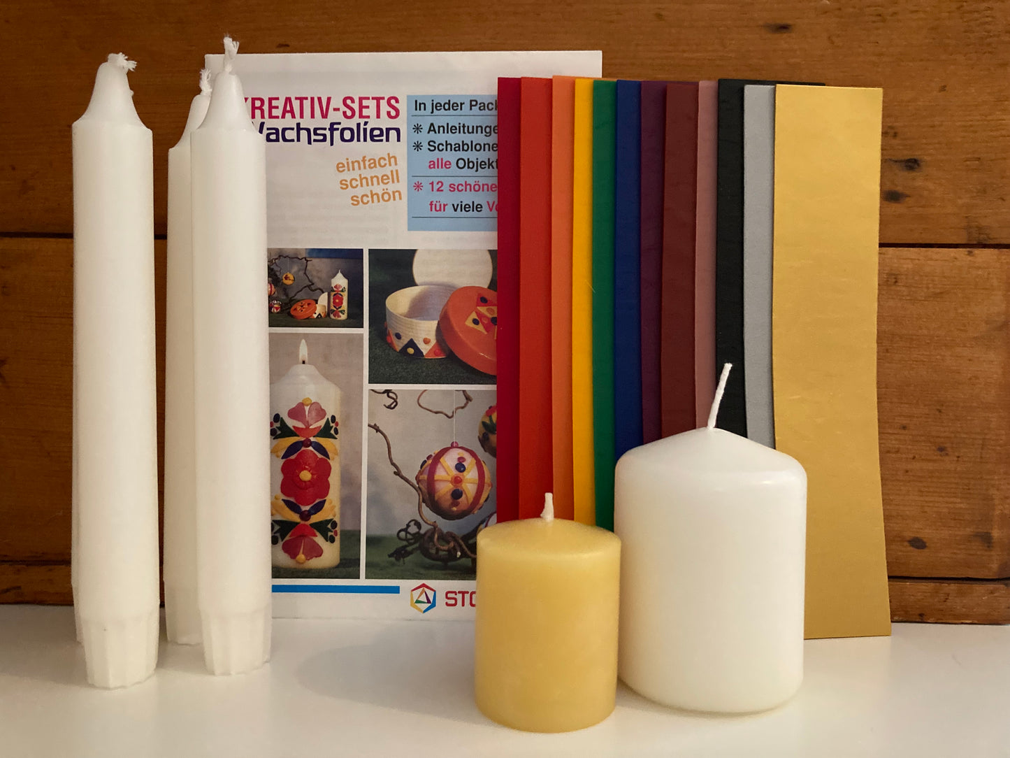 Beeswax Craft Set, Art - CANDLE DECORATING KIT