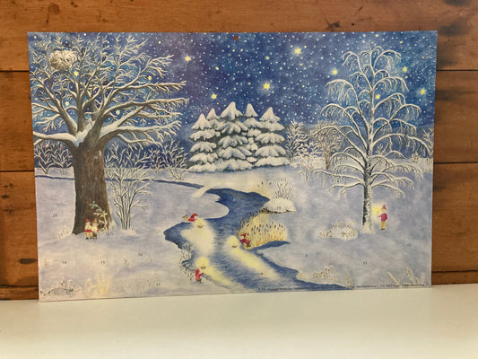 Calendrier de l'Avent - LA NATURE DORMIE À NOËL