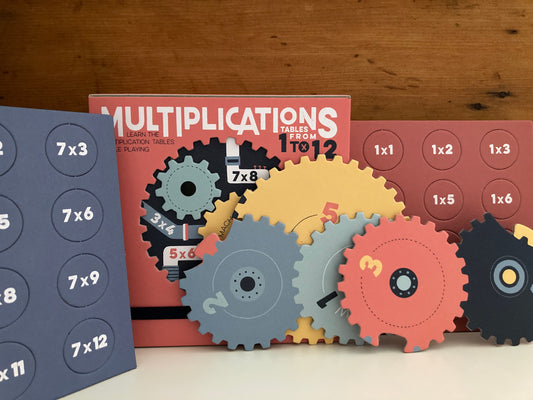 Educational Card Activity Set - MULTIPLICATION TABLES GAME