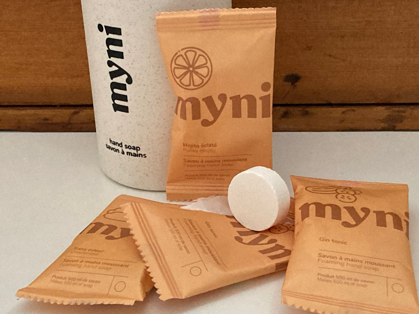 EcoHome - COMPRIMÉ DE SAVON MOUSSANT POUR LES MAINS !
