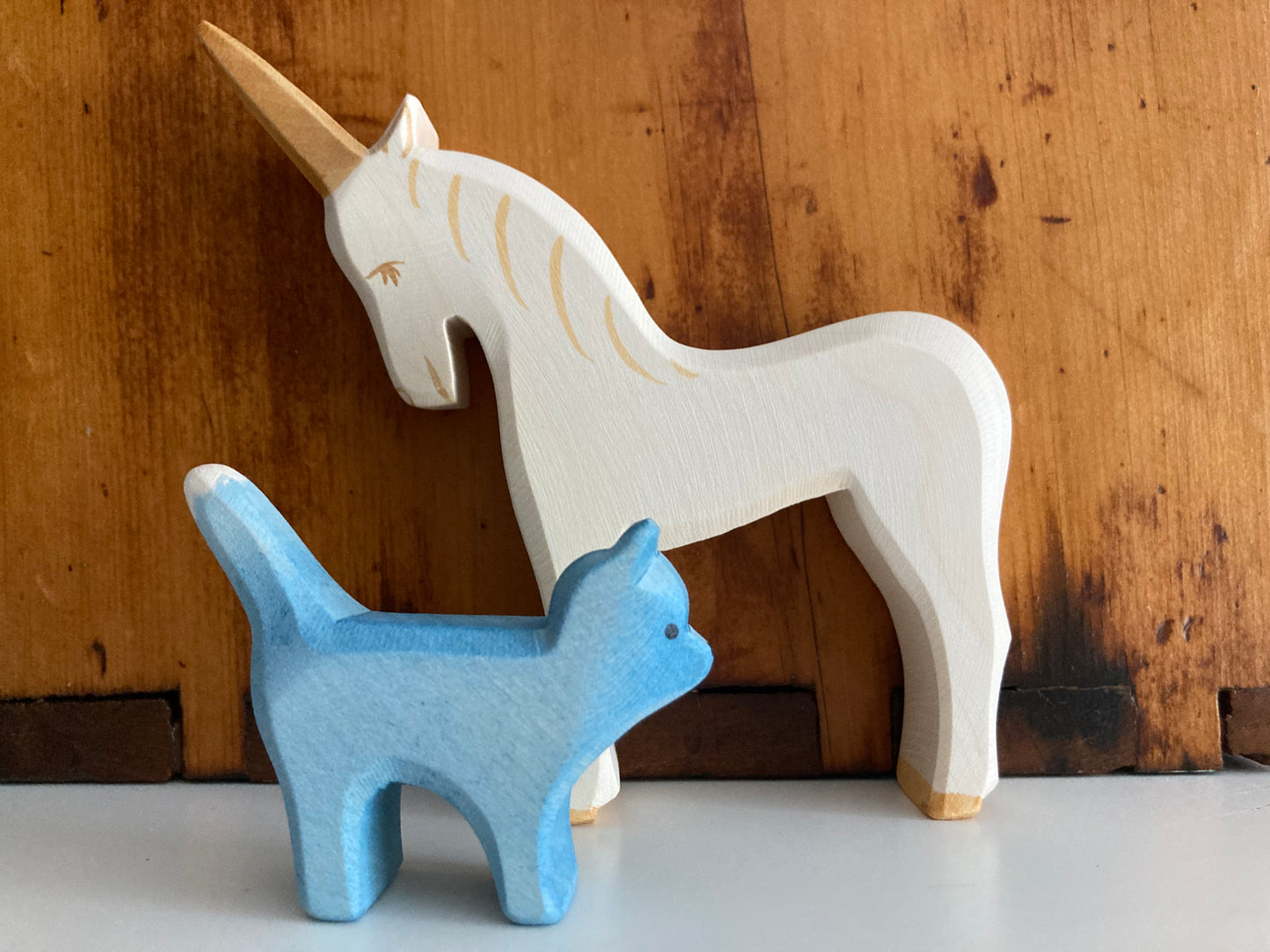 Jeu de maison de poupée en bois - LICORNE
