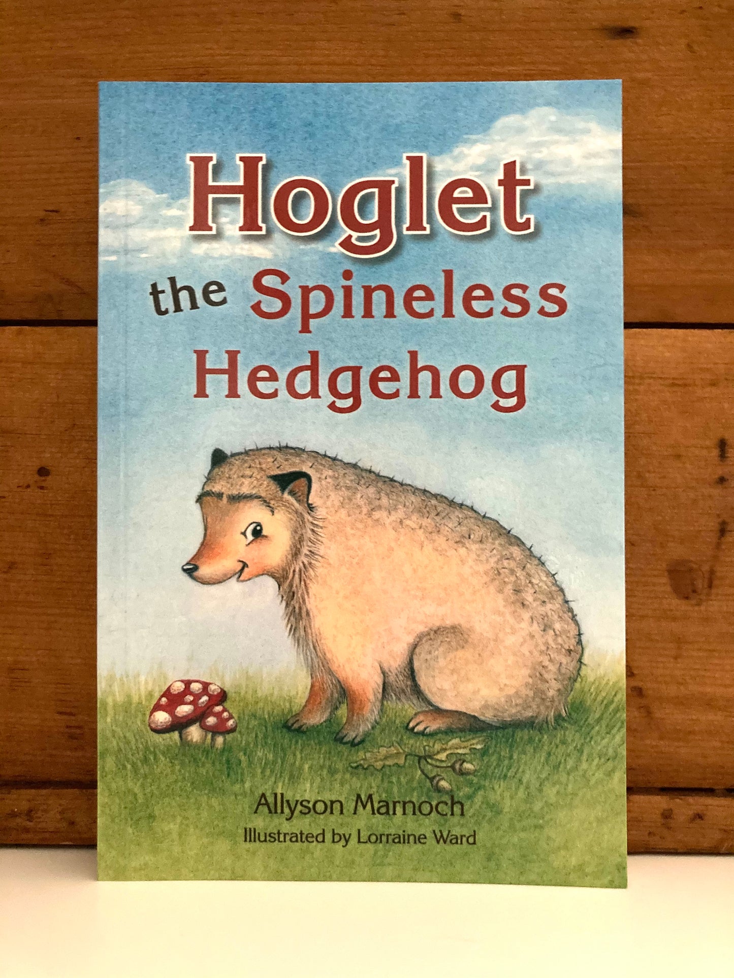 Livre de chapitre pour jeunes lecteurs - HOGLET le HÉRISSON SANS épine