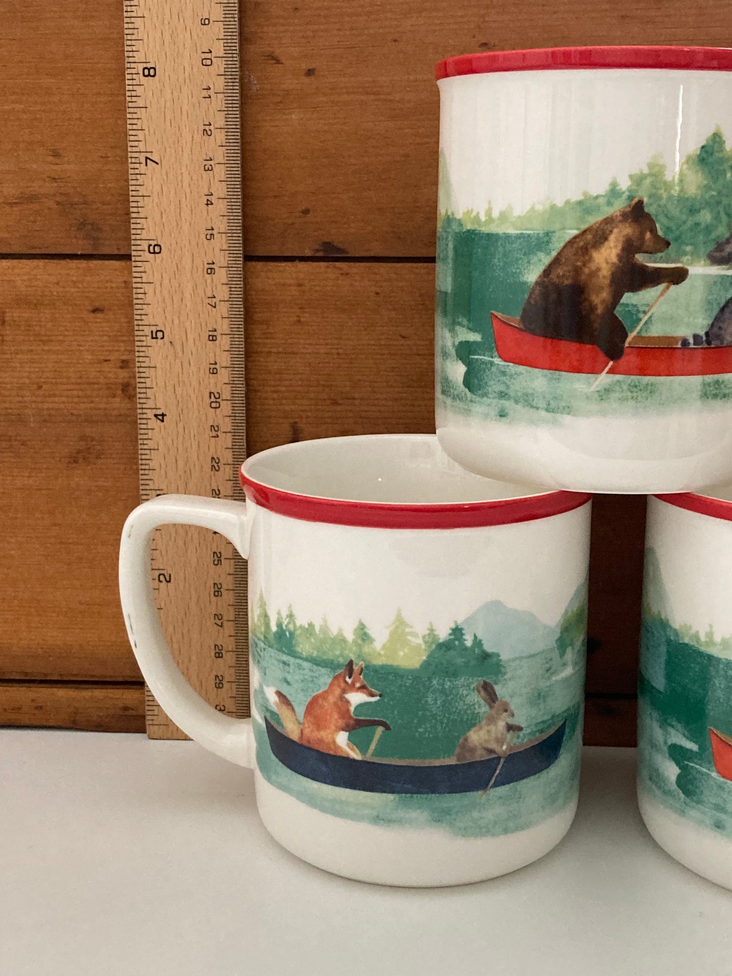 EcoHome - Ceramic MUG...Canoeing Wildlife Adventure!
