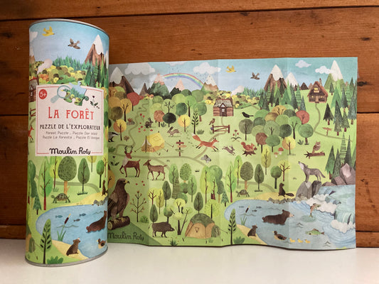 Ensemble de puzzles - EXPLOREZ LA FORÊT