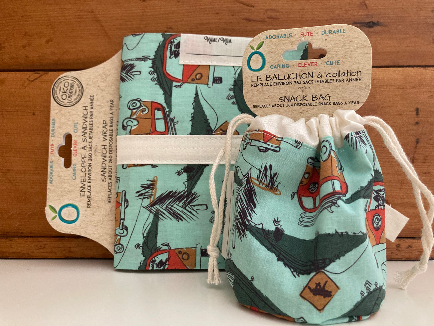 EcoHome - REUSABLE SNACK BAG