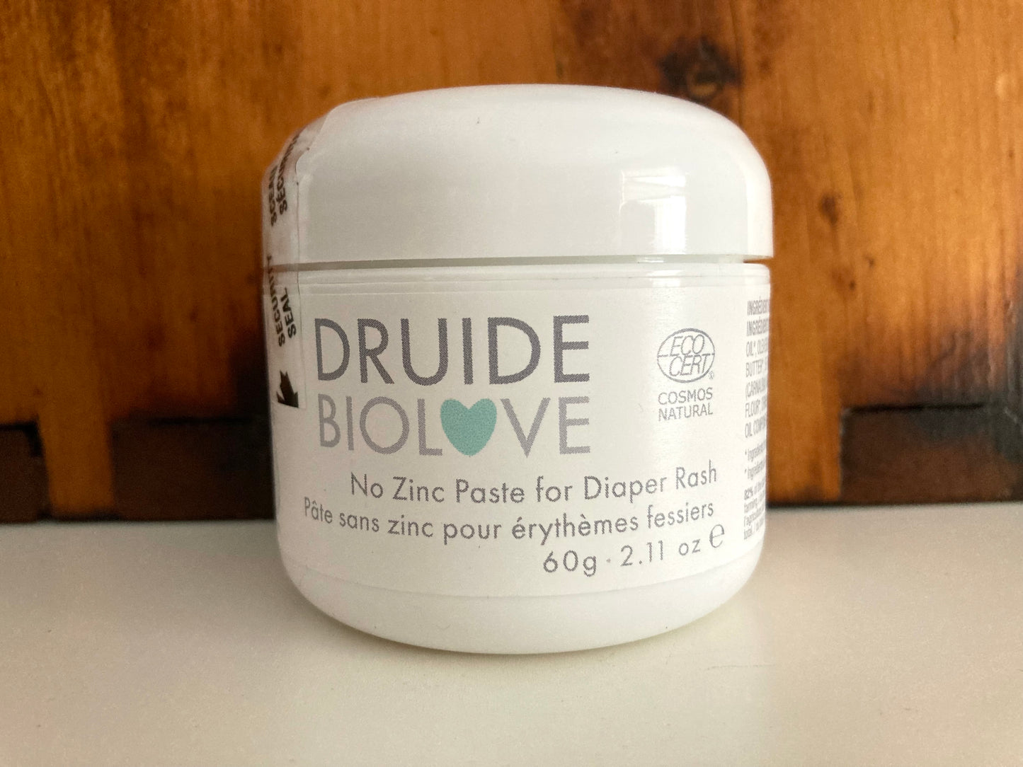 Holistic par Druide - CRÈME POUR COUCHES POUR BÉBÉ SANS ZINC