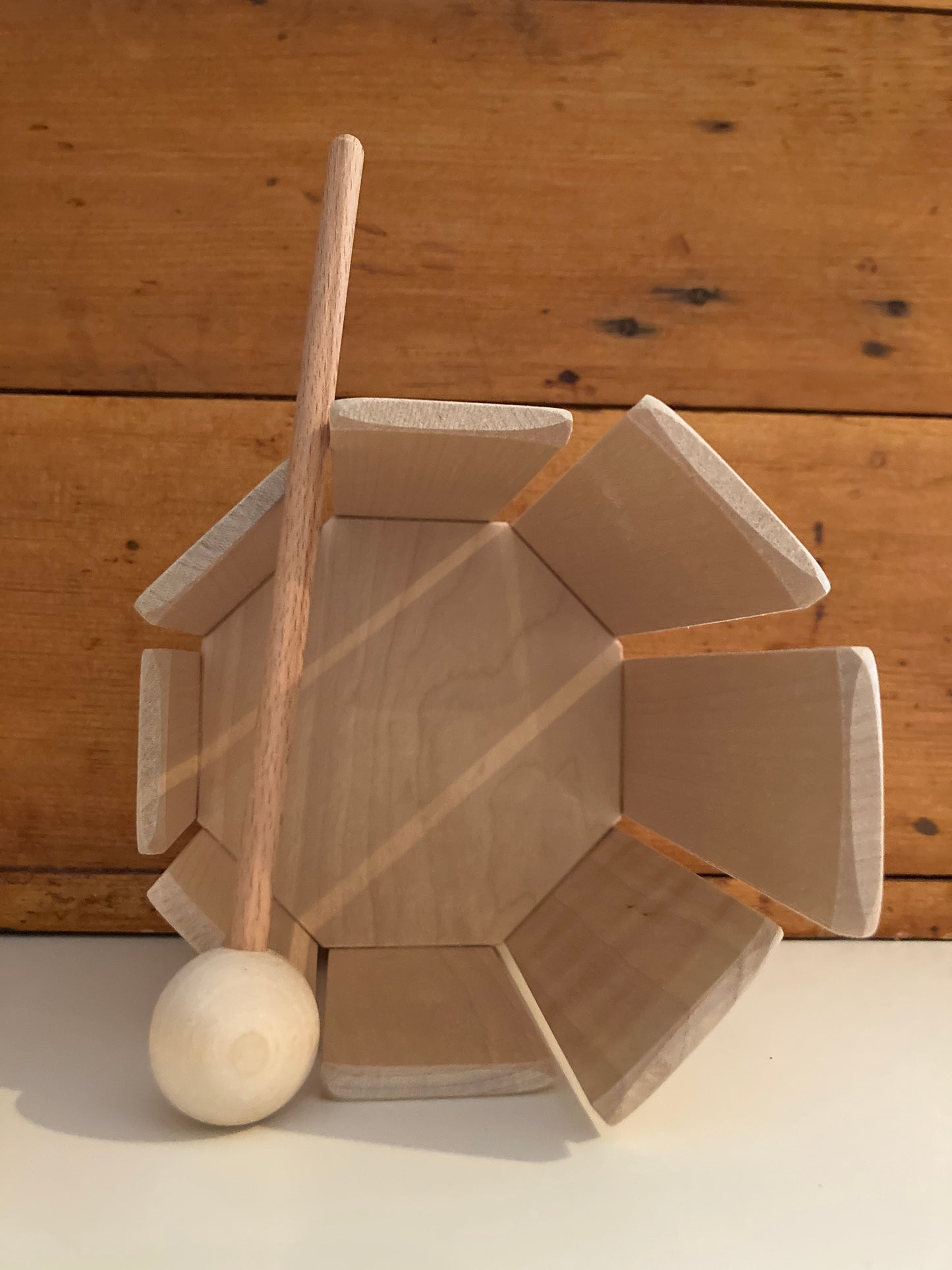 Instrument - CHILD'S WOODEN STIR DRUM