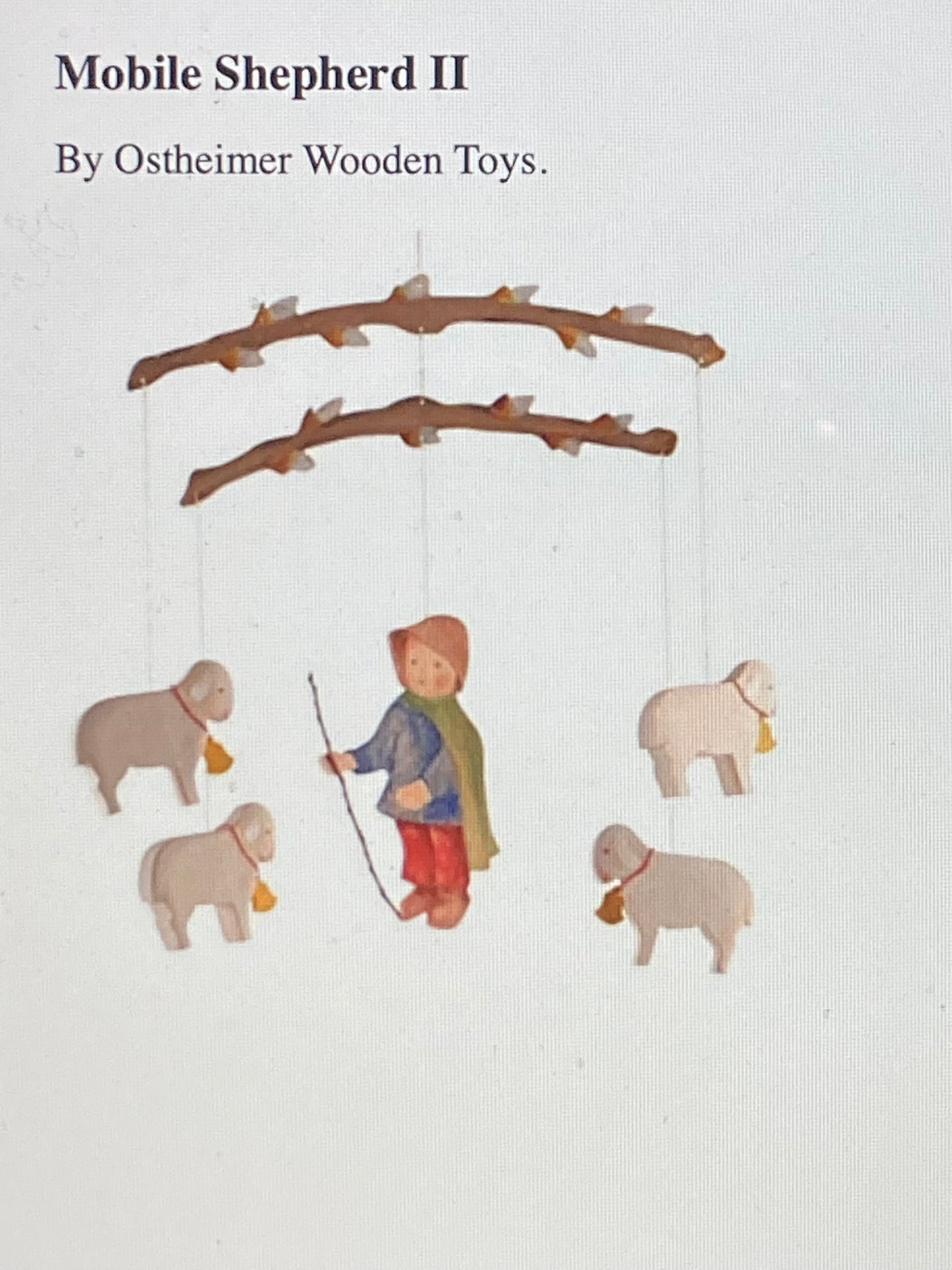 Mobile en bois pour chambre de bébé - BERGER ET MOUTON