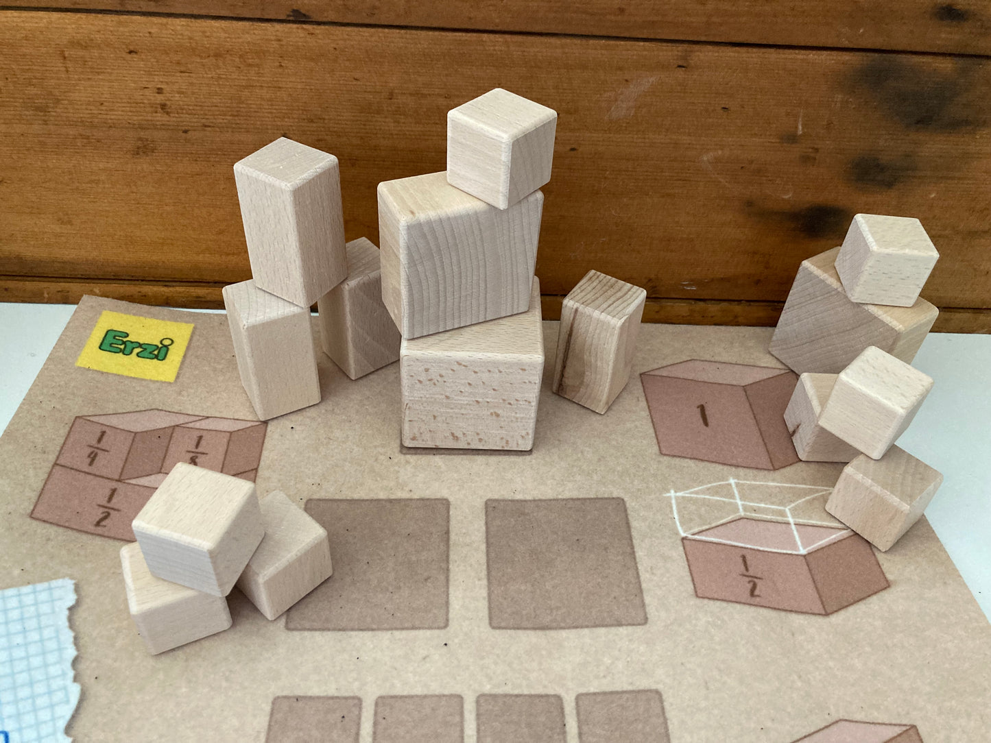 Educational Wooden Set - MATHEMATICAL FRACTIONS