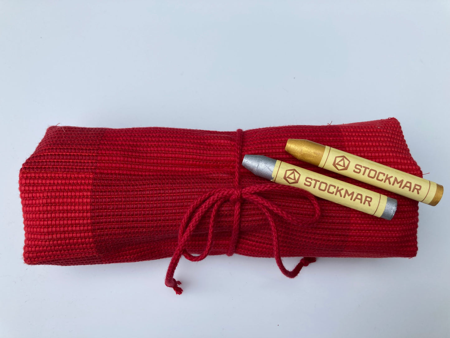 Art Set - CRAYON POUCH with 24 BEESWAX CRAYONS: 12 BLOCK & 12 STICK, and a drawing booklet