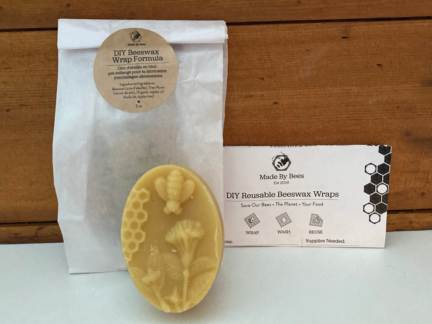 Crafting Kits - BEESWAX WRAPS, « Make-your-own! »