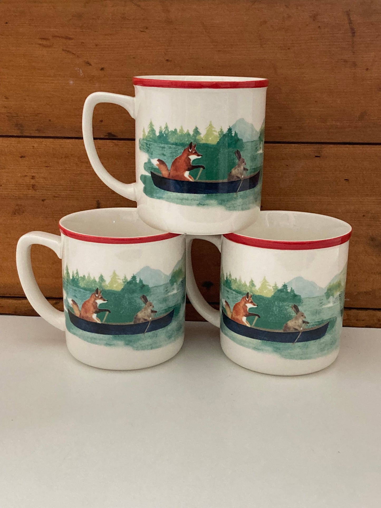 EcoHome - Ceramic MUG...Canoeing Wildlife Adventure!