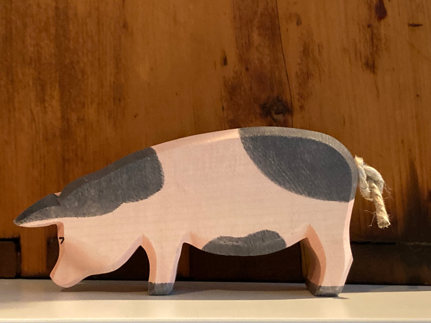 Wooden Dollhouse Play - SPOTTED PIG