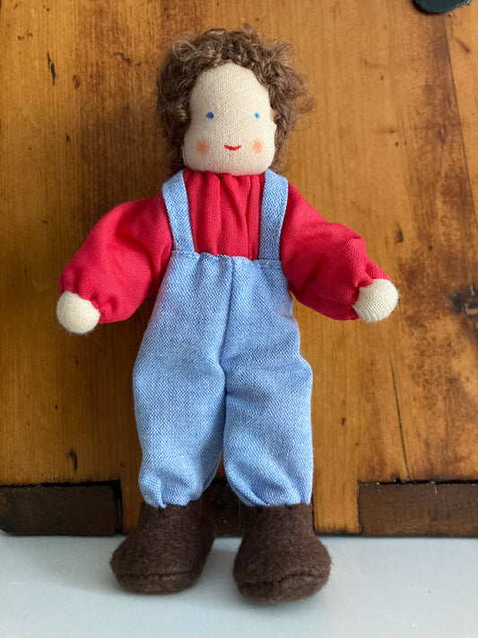 Dollhouse Waldorf Doll - Grimm's ALDER CHILD in PANTS