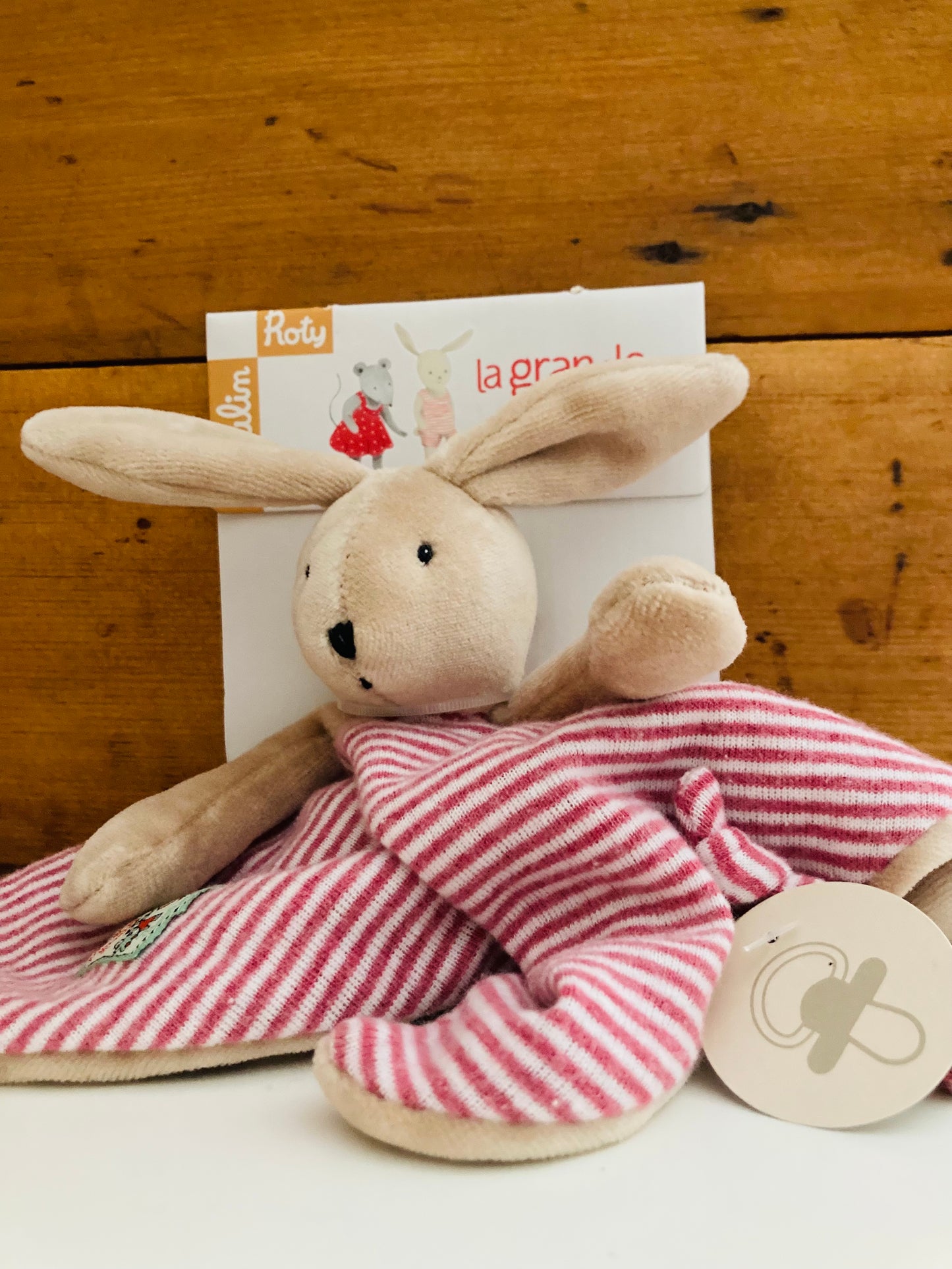 Soft Baby Toy - SWEET RABBIT CUDDLE TOY