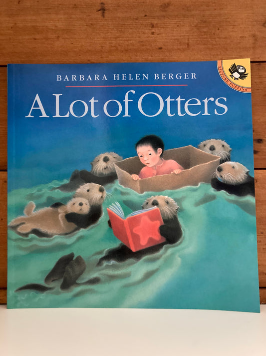 Children's Picture Book - A LOT OF OTTERS