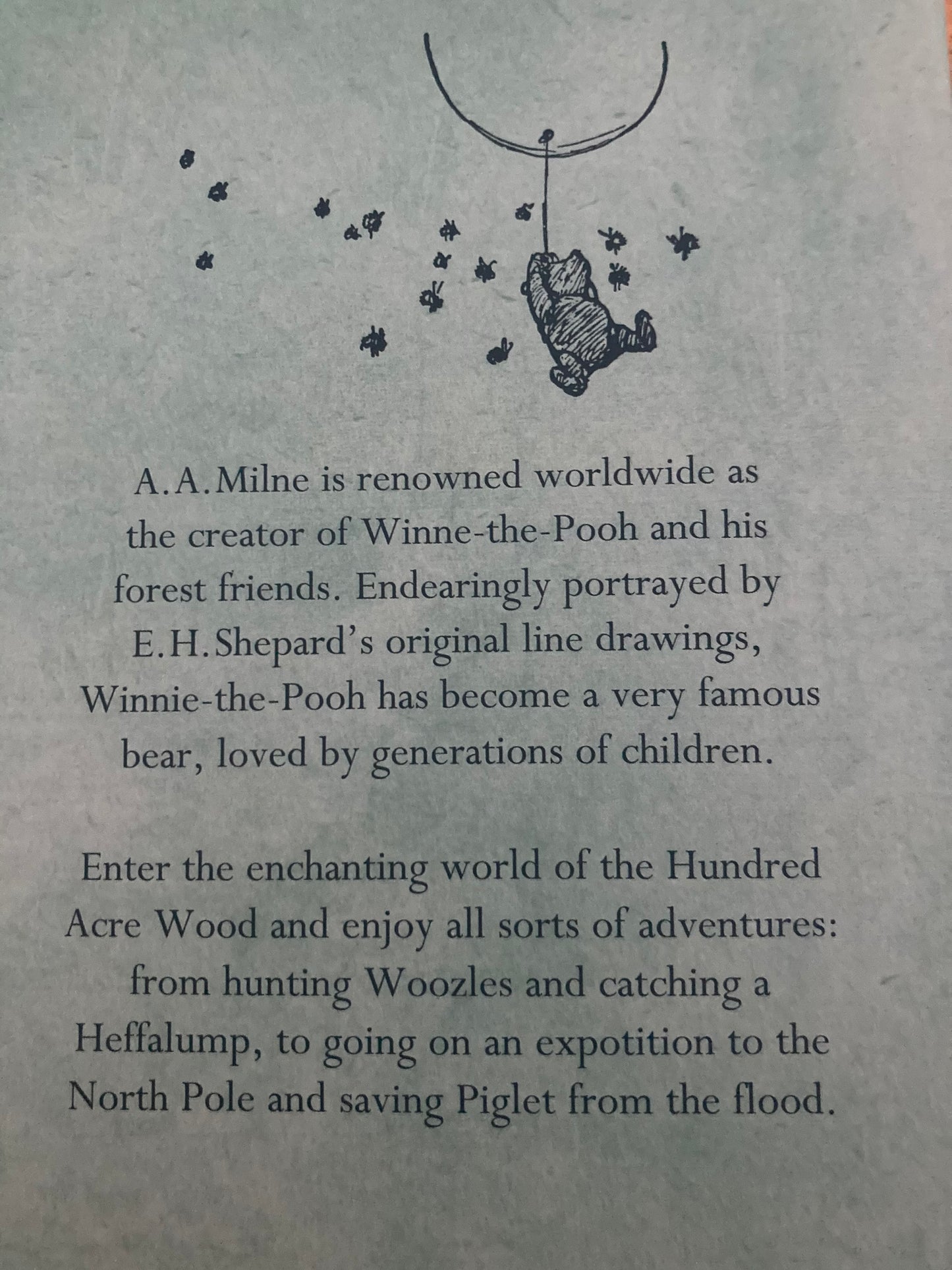 Chapter Book for Young Readers - WINNIE the POOH COLLECTION, All 4 Books by AA MILNE