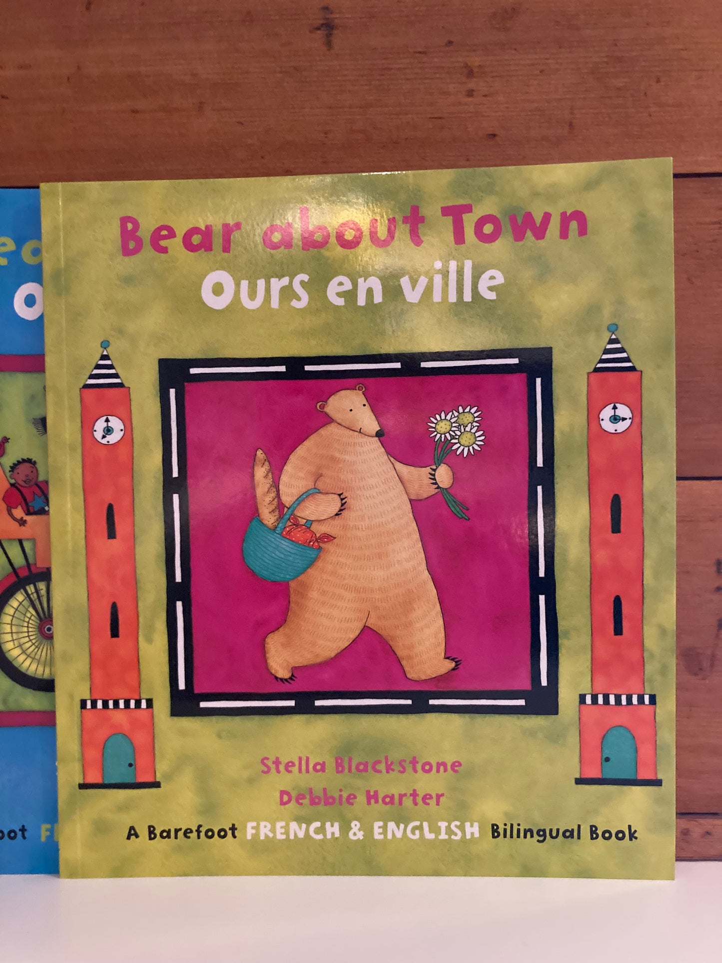Livre d'images éducatif pour enfants - LIVRES D'OURS BILINGUES FRANÇAIS ET ANGLAIS (3 titres)