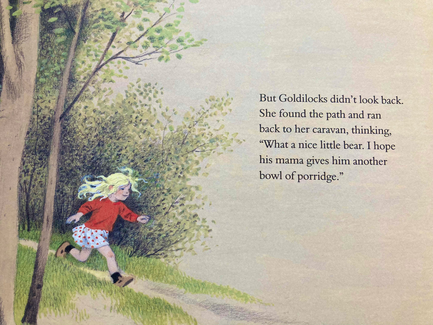 Children's Fairy Tale Book - GOLDILOCKS and the THREE BEARS