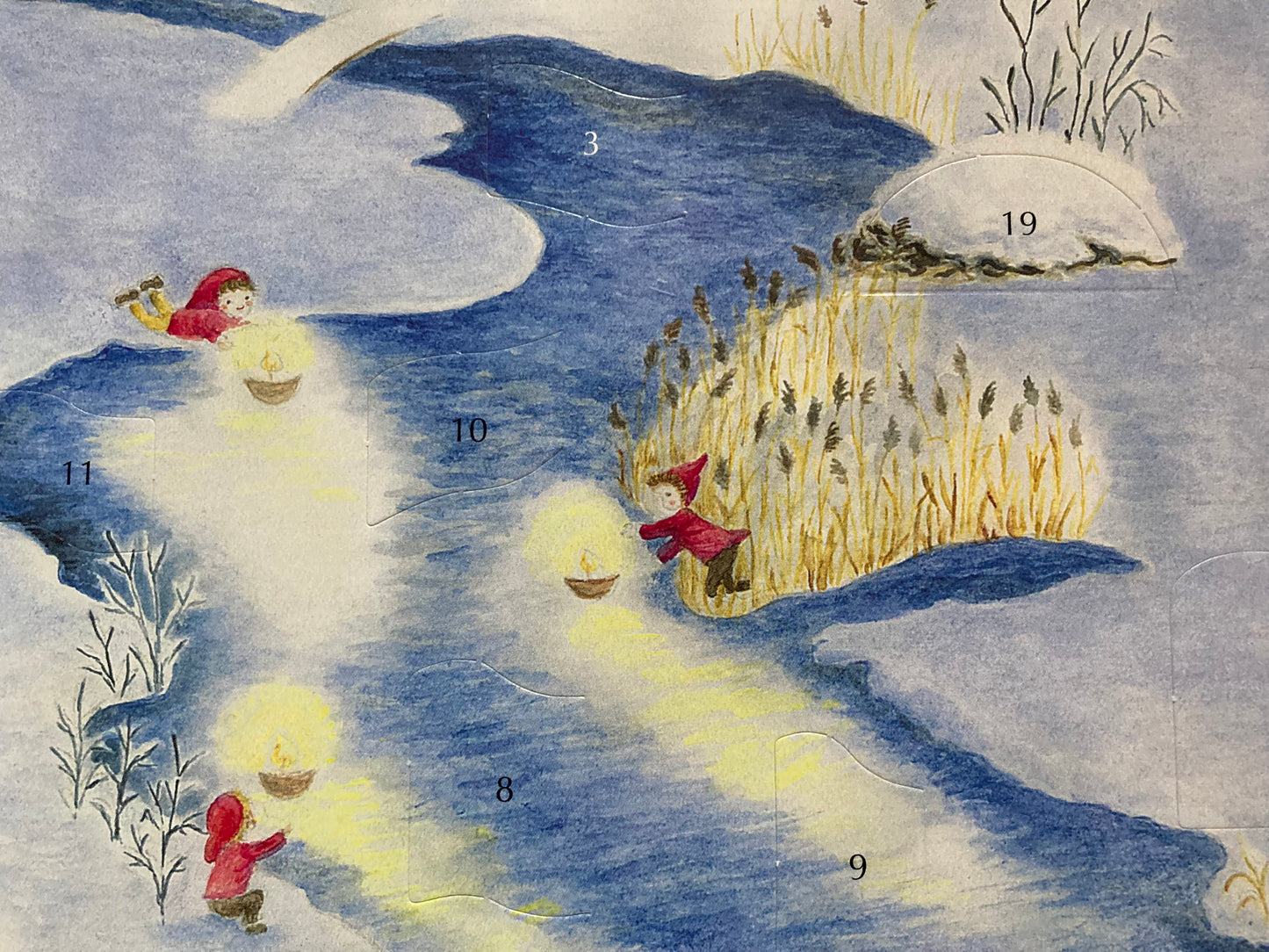 Advent Calendar - SLEEPING NATURE AT CHRISTMAS