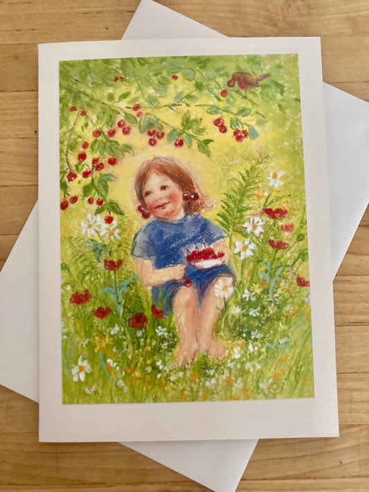 Greeting Cards/ Summer - CHERRY TREE
