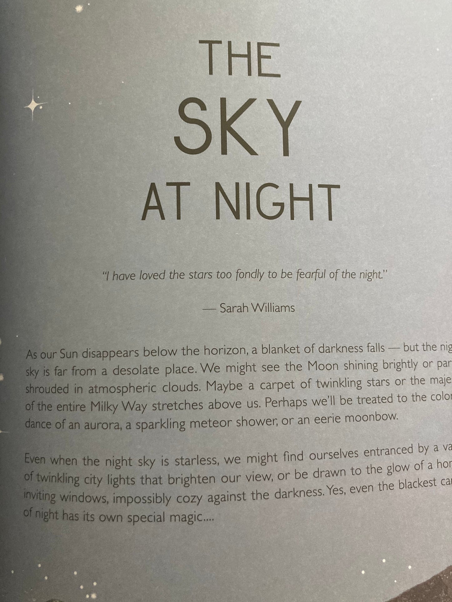 Educational Book - WHEN THE STARS COME OUT