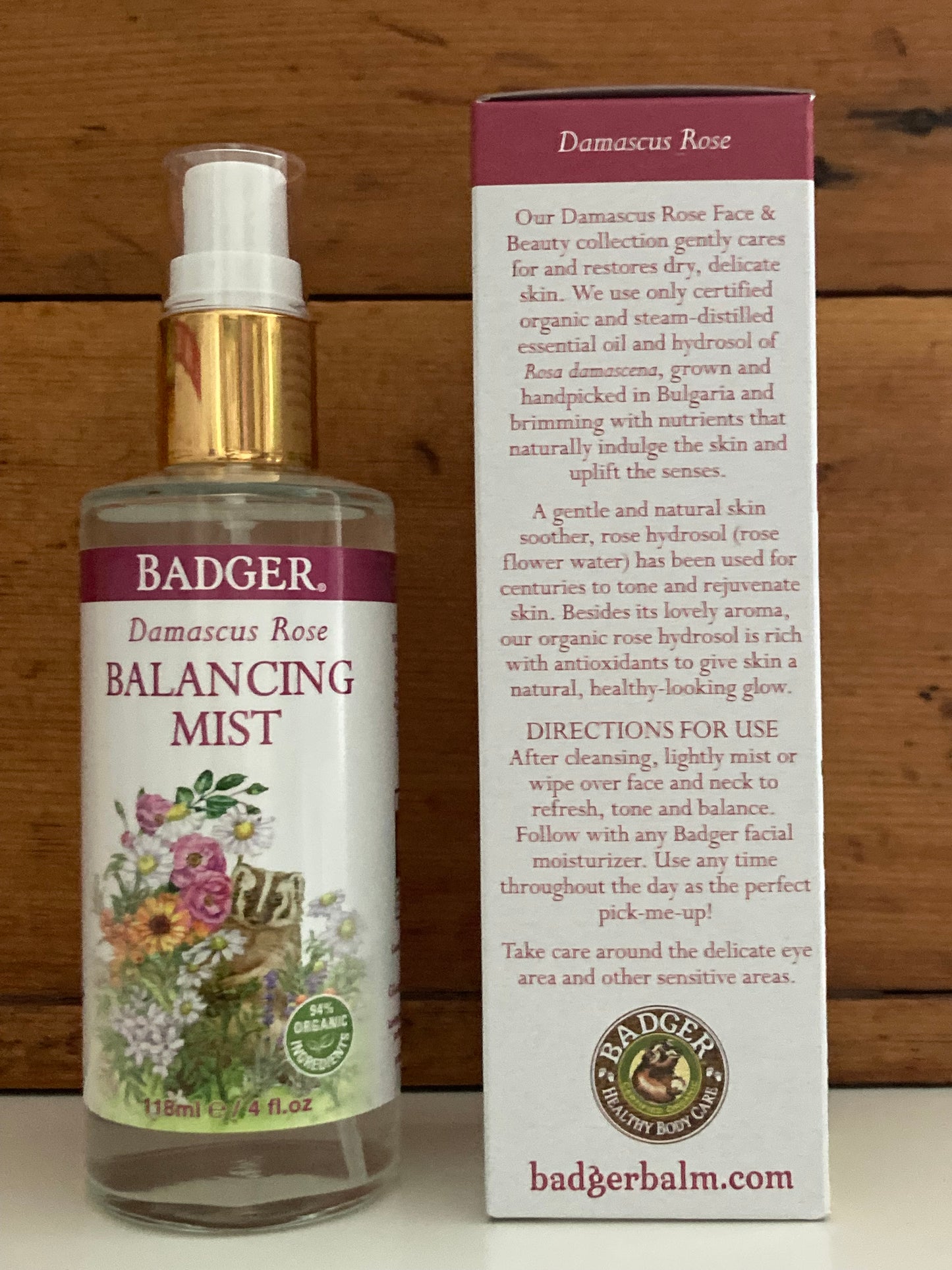 Soins Holistiques du Visage - BRUME ÉQUILIBRANTE À LA ROSE