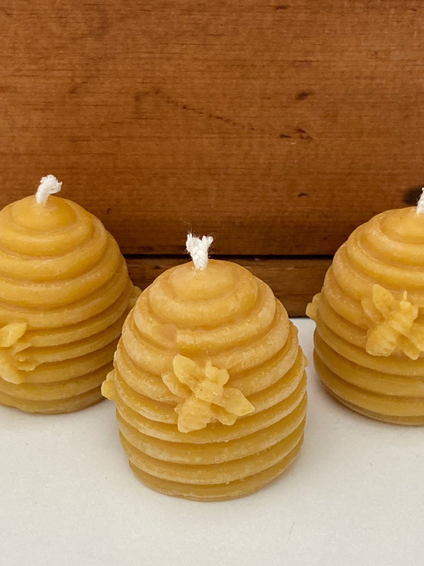 Beeswax Candles - Canoe Cove BEEHIVE VOTIVE