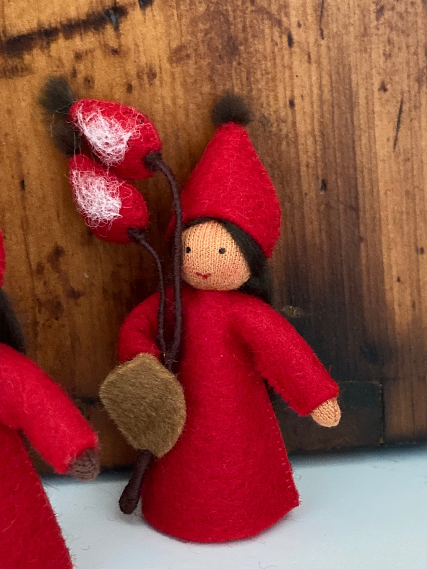 Poupée Waldorf Fée des Fleurs - PRINCESSE ROSE HIP