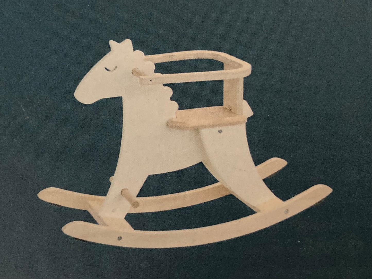 ROCKING HORSE to RIDE, all Wood for Baby