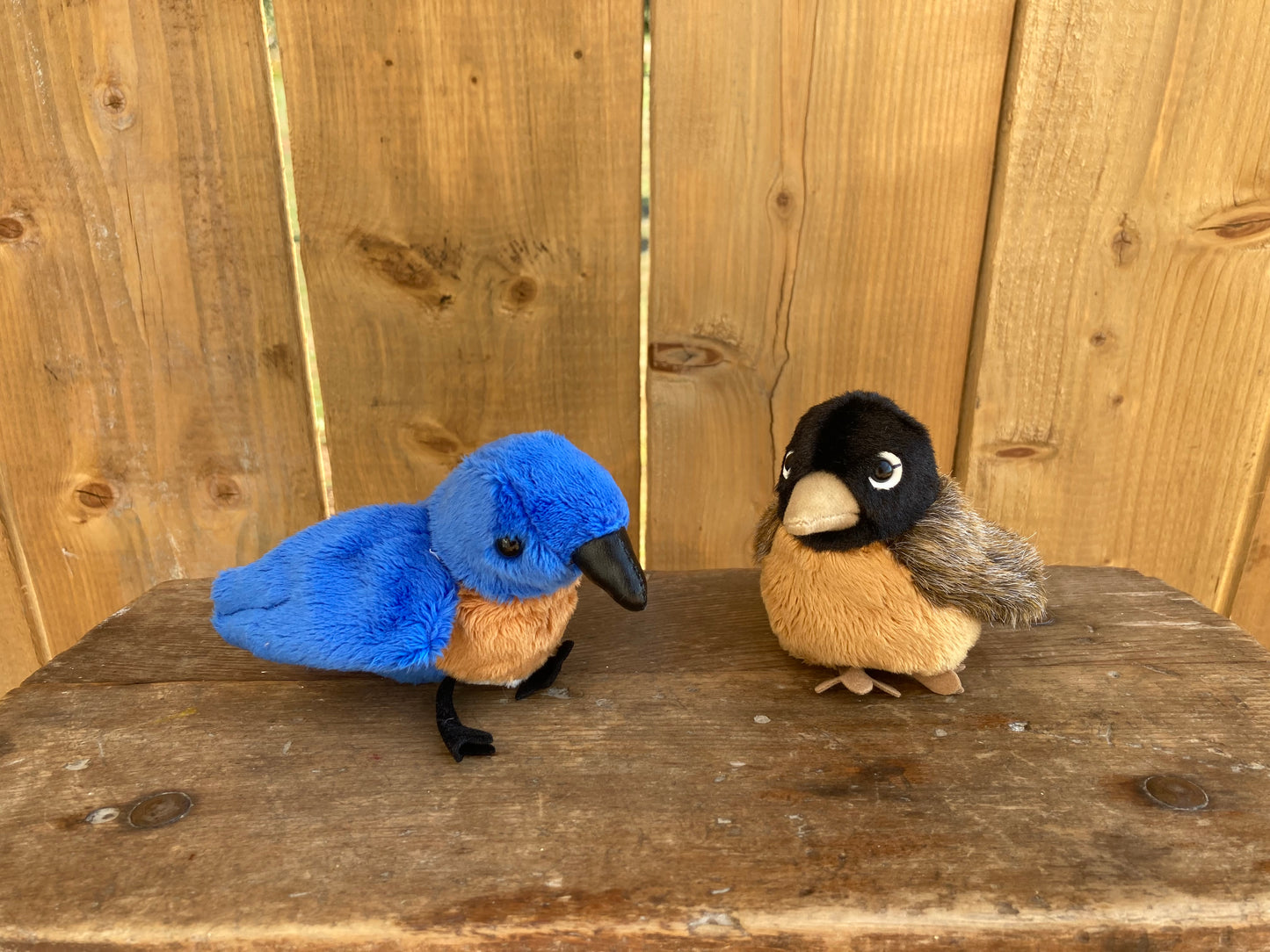 Soft Toy Finger Puppet - BLUEBIRD